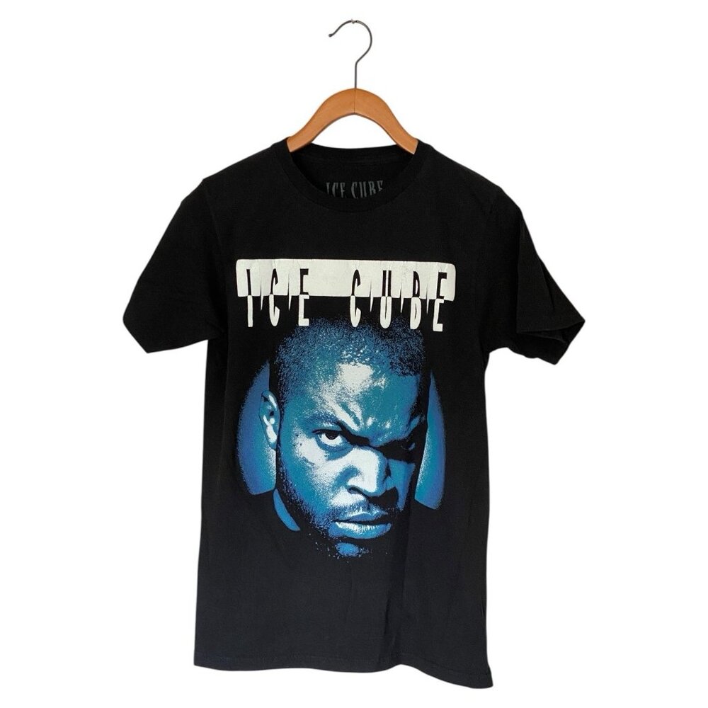 Ice Cube Black T-Shirt Men's Size S Music Rap Classic